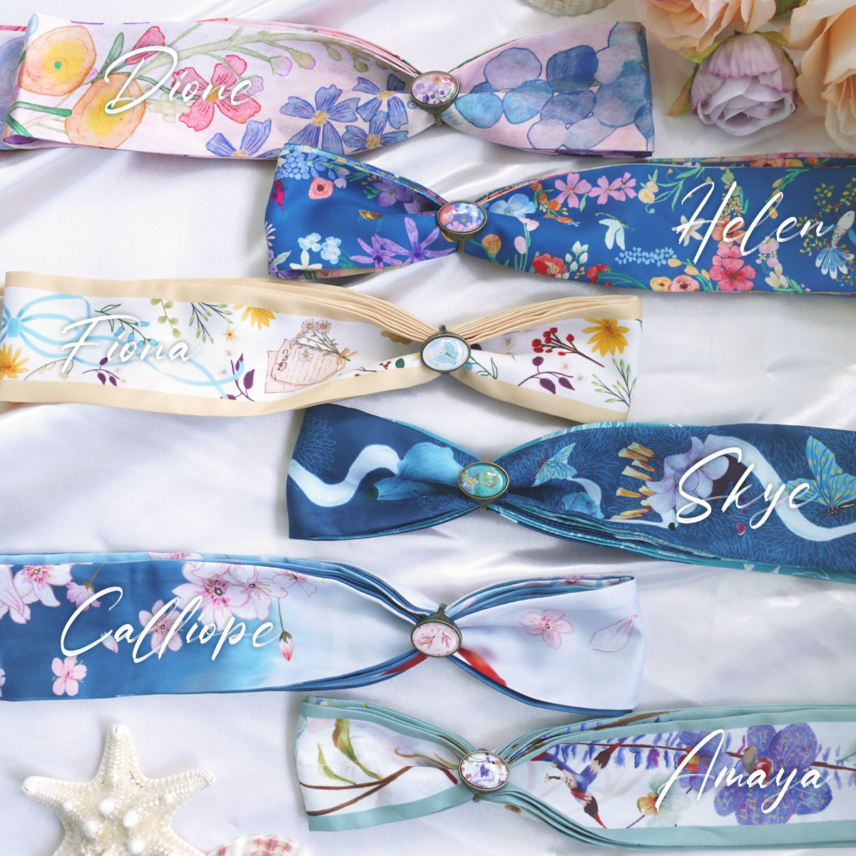 StephyDesignHK  【客製化禮物】 回禮小禮物- 絲巾感謝卡套裝禮盒